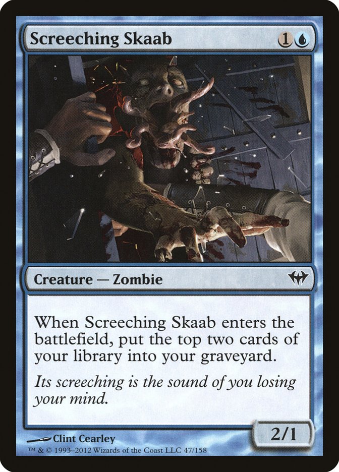 Screeching Skaab [Dark Ascension] | Dragon's Lair Comics and Fantasy Houston TX