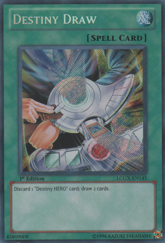 Destiny Draw [LCGX-EN145] Secret Rare | Dragon's Lair Comics and Fantasy Houston TX