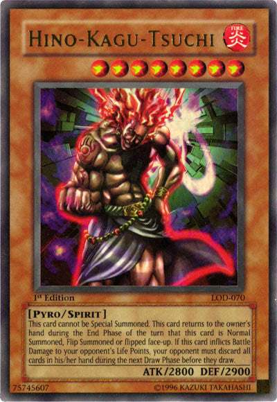 Hino-Kagu-Tsuchi [LOD-070] Ultra Rare | Dragon's Lair Comics and Fantasy Houston TX