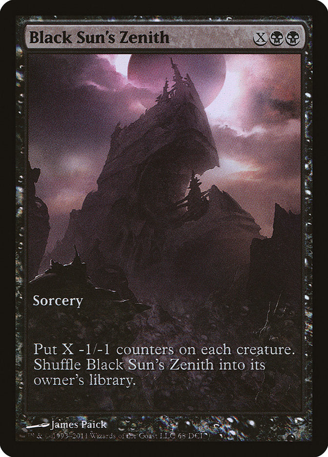 Black Sun's Zenith (Extended Art) [Mirrodin Besieged Promos] | Dragon's Lair Comics and Fantasy Houston TX