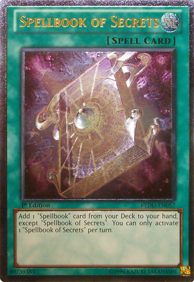 Spellbook of Secrets [REDU-EN057] Ultimate Rare | Dragon's Lair Comics and Fantasy Houston TX