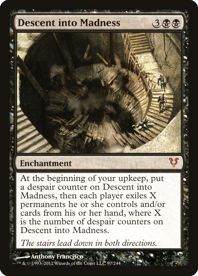 Descent into Madness [Avacyn Restored] | Dragon's Lair Comics and Fantasy Houston TX