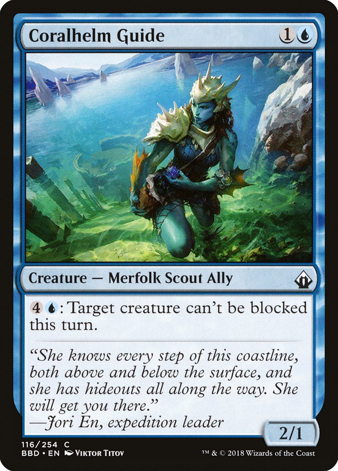 Coralhelm Guide [Battlebond] | Dragon's Lair Comics and Fantasy Houston TX