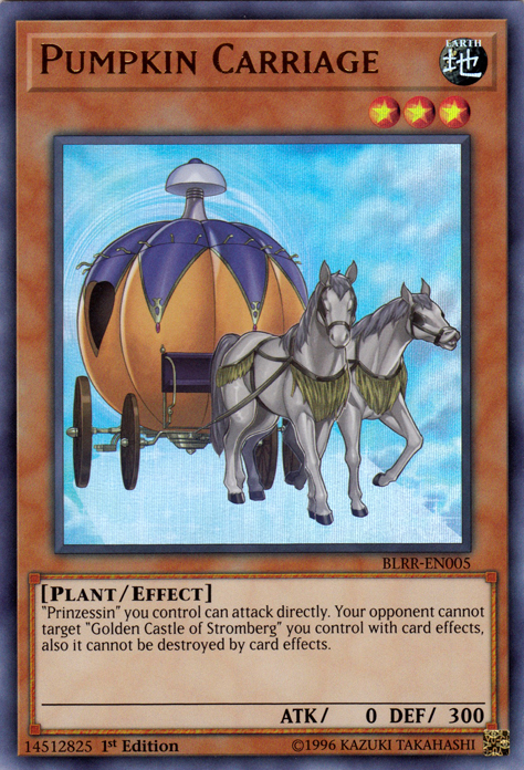 Pumpkin Carriage [BLRR-EN005] Ultra Rare | Dragon's Lair Comics and Fantasy Houston TX