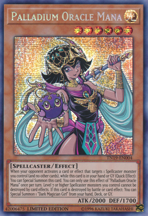 Palladium Oracle Mana [TN19-EN004] Prismatic Secret Rare | Dragon's Lair Comics and Fantasy Houston TX