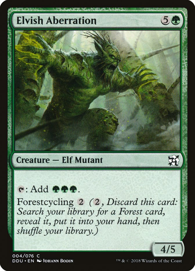Elvish Aberration [Duel Decks: Elves vs. Inventors] | Dragon's Lair Comics and Fantasy Houston TX