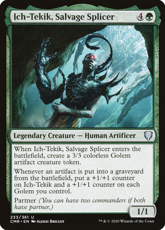 Ich-Tekik, Salvage Splicer [Commander Legends] | Dragon's Lair Comics and Fantasy Houston TX