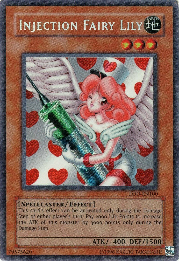 Injection Fairy Lily [LOD-EN100] Secret Rare | Dragon's Lair Comics and Fantasy Houston TX