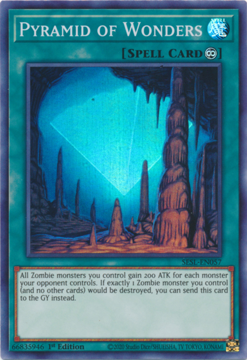 Pyramid of Wonders [SESL-EN057] Super Rare | Dragon's Lair Comics and Fantasy Houston TX