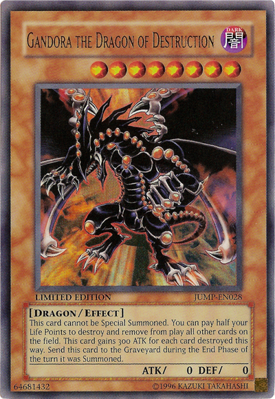 Gandora the Dragon of Destruction [JUMP-EN028] Ultra Rare | Dragon's Lair Comics and Fantasy Houston TX
