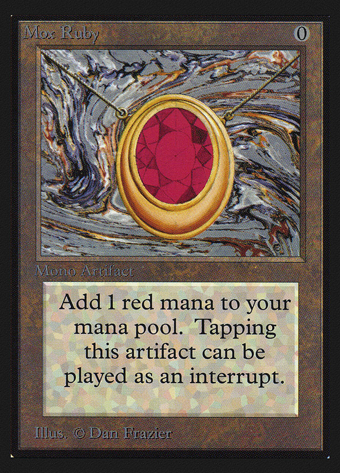 Mox Ruby [Collectors' Edition] | Dragon's Lair Comics and Fantasy Houston TX
