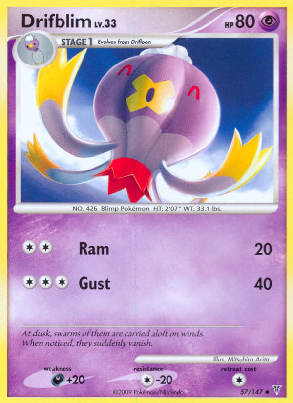 Drifblim (57/147) [Platinum: Supreme Victors] | Dragon's Lair Comics and Fantasy Houston TX