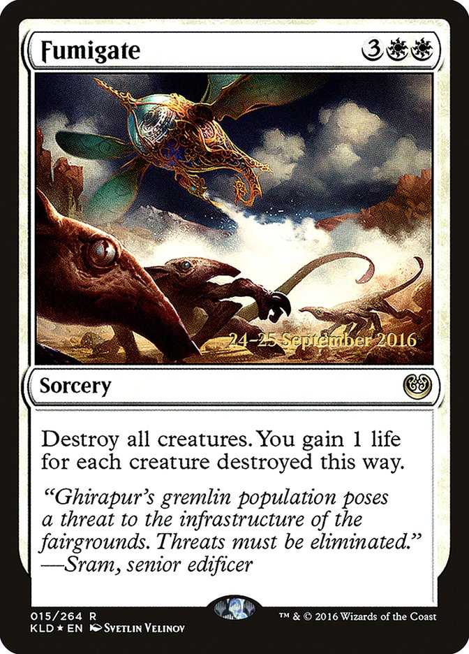 Fumigate [Kaladesh Prerelease Promos] | Dragon's Lair Comics and Fantasy Houston TX