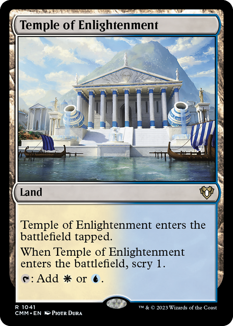 Temple of Enlightenment [Commander Masters] | Dragon's Lair Comics and Fantasy Houston TX