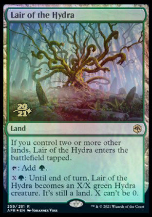 Lair of the Hydra [Dungeons & Dragons: Adventures in the Forgotten Realms Prerelease Promos] | Dragon's Lair Comics and Fantasy Houston TX