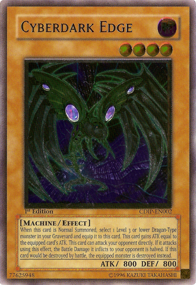 Cyberdark Edge [CDIP-EN002] Ultimate Rare | Dragon's Lair Comics and Fantasy Houston TX