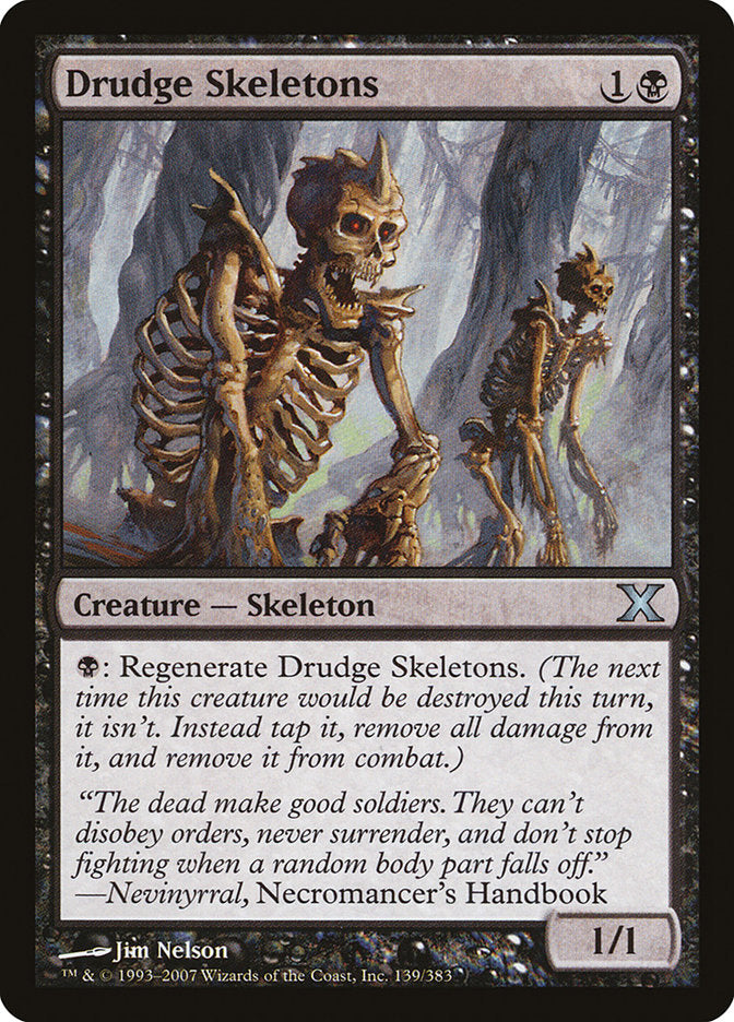 Drudge Skeletons [Tenth Edition] | Dragon's Lair Comics and Fantasy Houston TX