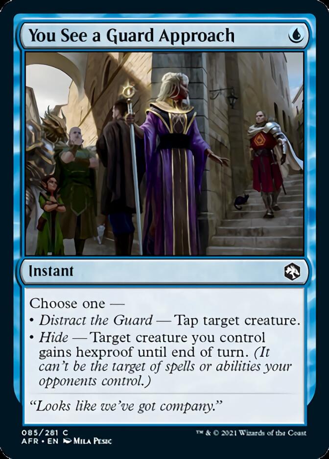 You See a Guard Approach [Dungeons & Dragons: Adventures in the Forgotten Realms] | Dragon's Lair Comics and Fantasy Houston TX