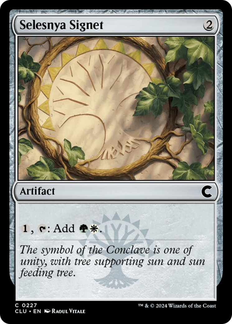Selesnya Signet [Ravnica: Clue Edition] | Dragon's Lair Comics and Fantasy Houston TX