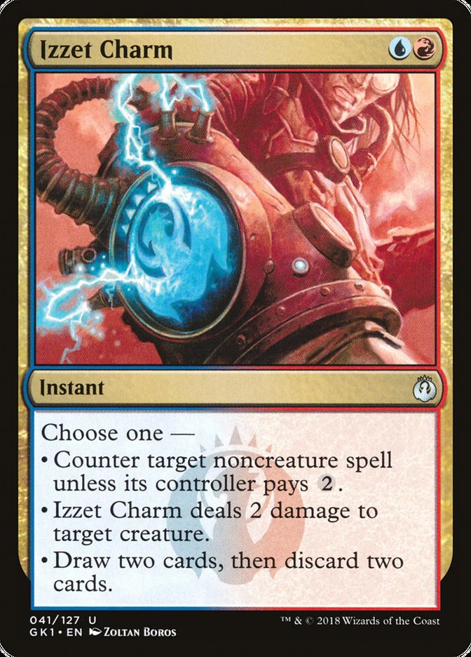 Izzet Charm [Guilds of Ravnica Guild Kit] | Dragon's Lair Comics and Fantasy Houston TX