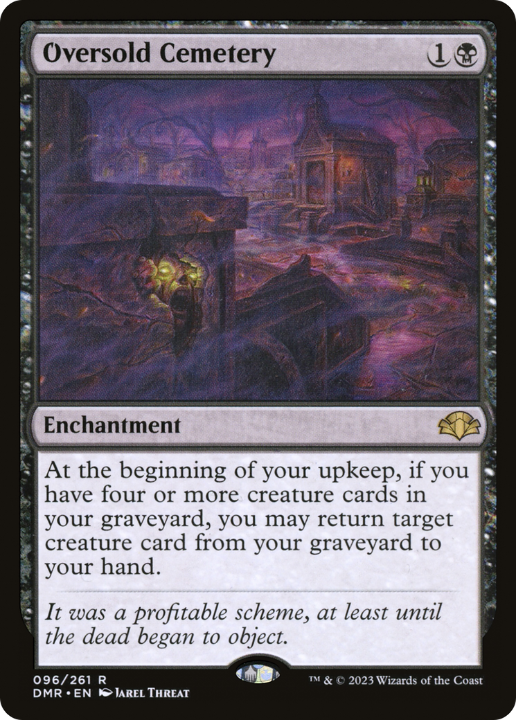 Oversold Cemetery [Dominaria Remastered] | Dragon's Lair Comics and Fantasy Houston TX