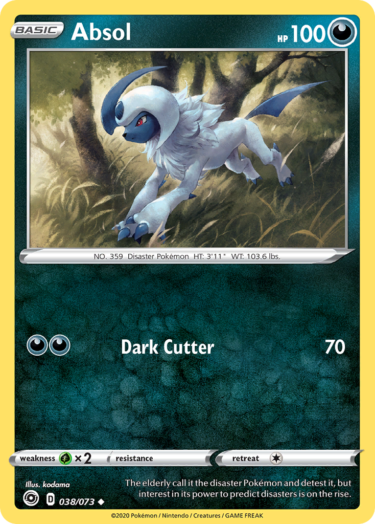 Absol (038/073) [Sword & Shield: Champion's Path] | Dragon's Lair Comics and Fantasy Houston TX