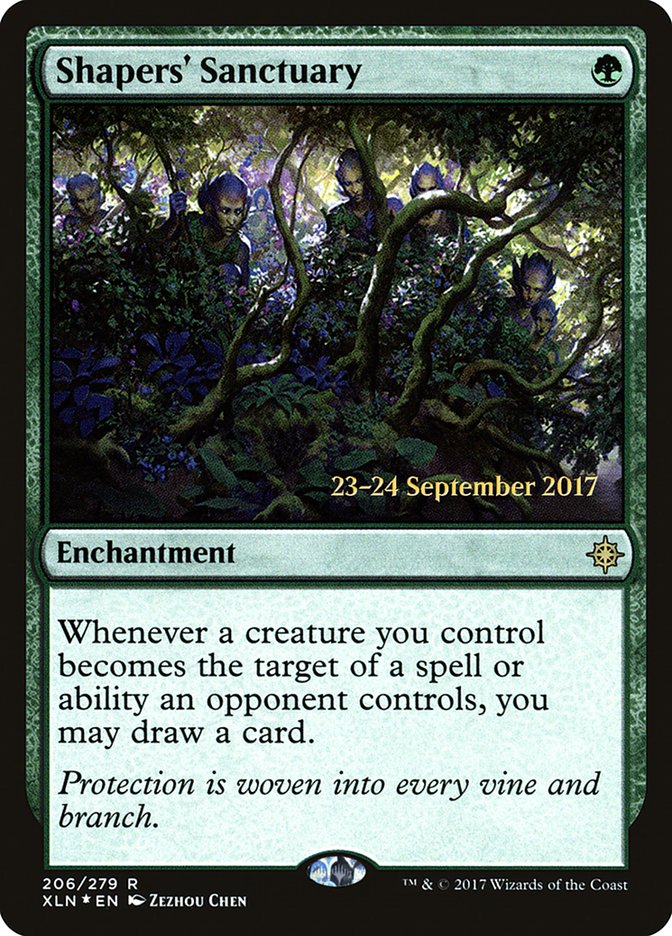 Shapers' Sanctuary [Ixalan Prerelease Promos] | Dragon's Lair Comics and Fantasy Houston TX