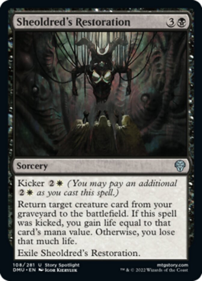Sheoldred's Restoration [Dominaria United] | Dragon's Lair Comics and Fantasy Houston TX