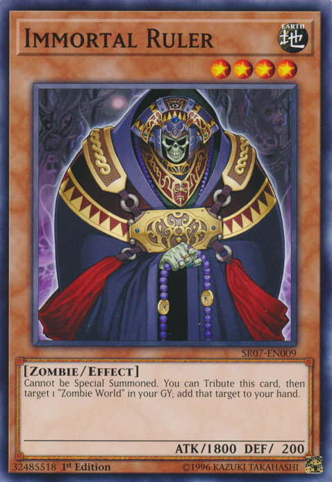 Immortal Ruler [SR07-EN009] Common | Dragon's Lair Comics and Fantasy Houston TX