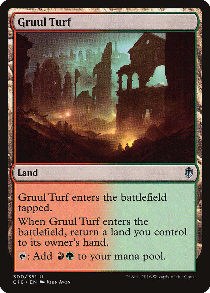Gruul Turf [Commander 2016] | Dragon's Lair Comics and Fantasy Houston TX