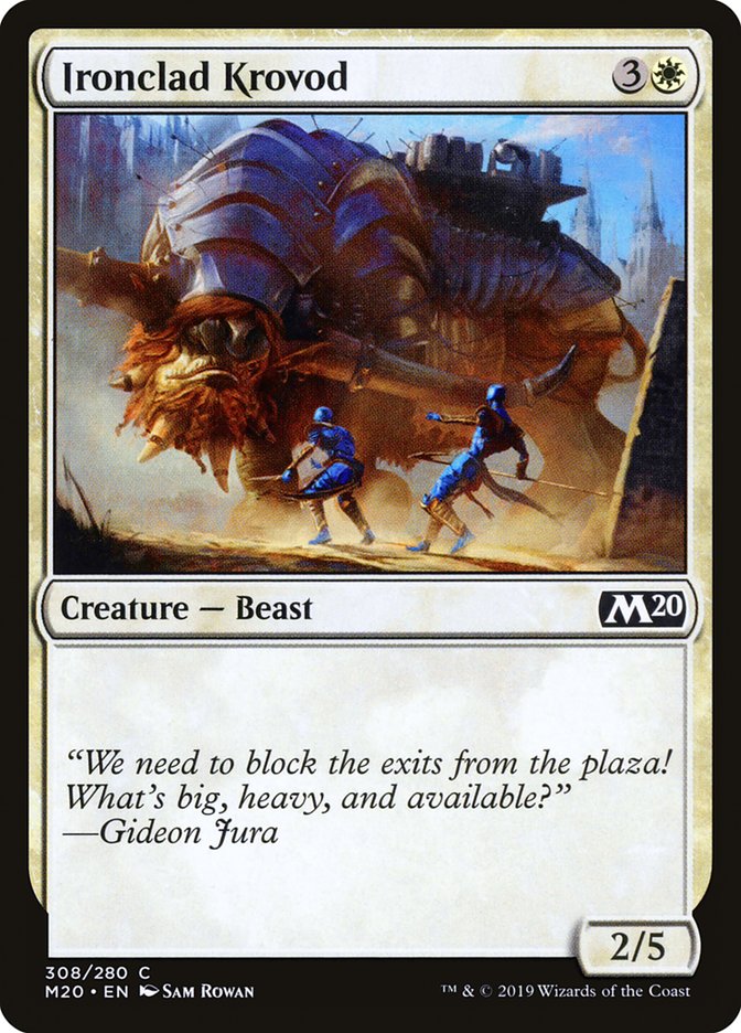 Ironclad Krovod [Core Set 2020] | Dragon's Lair Comics and Fantasy Houston TX