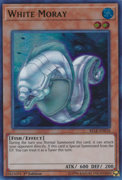 White Moray [BLLR-EN018] Ultra Rare | Dragon's Lair Comics and Fantasy Houston TX