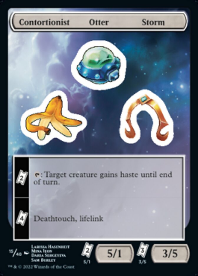 Contortionist Otter Storm [Unfinity Stickers] | Dragon's Lair Comics and Fantasy Houston TX