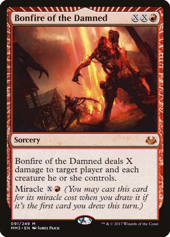 Bonfire of the Damned [Modern Masters 2017] | Dragon's Lair Comics and Fantasy Houston TX