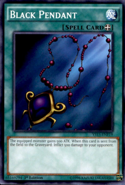 Black Pendant [YS15-ENF19] Common | Dragon's Lair Comics and Fantasy Houston TX