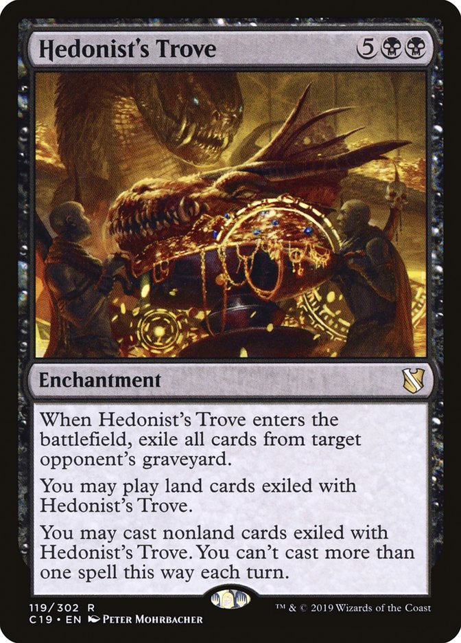 Hedonist's Trove [Commander 2019] | Dragon's Lair Comics and Fantasy Houston TX