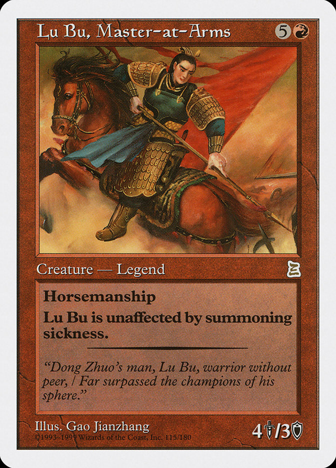Lu Bu, Master-at-Arms [Portal Three Kingdoms] | Dragon's Lair Comics and Fantasy Houston TX
