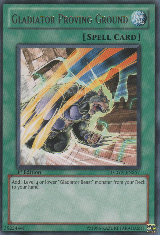 Gladiator Proving Ground [LCGX-EN257] Rare | Dragon's Lair Comics and Fantasy Houston TX