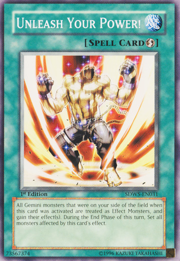 Unleash Your Power! [SDWS-EN031] Common | Dragon's Lair Comics and Fantasy Houston TX