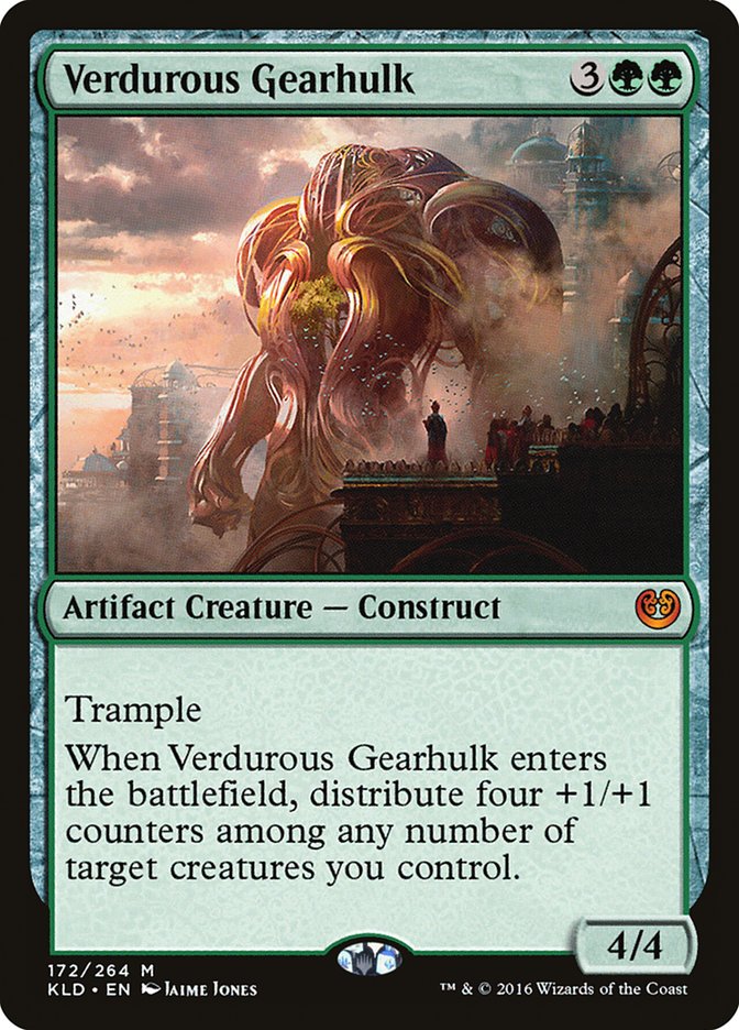 Verdurous Gearhulk [Kaladesh] | Dragon's Lair Comics and Fantasy Houston TX