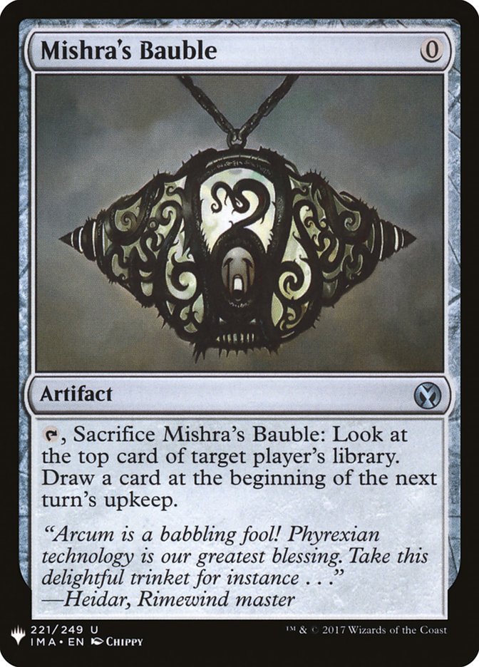 Mishra's Bauble [Mystery Booster] | Dragon's Lair Comics and Fantasy Houston TX