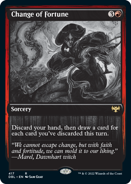 Change of Fortune [Innistrad: Double Feature] | Dragon's Lair Comics and Fantasy Houston TX