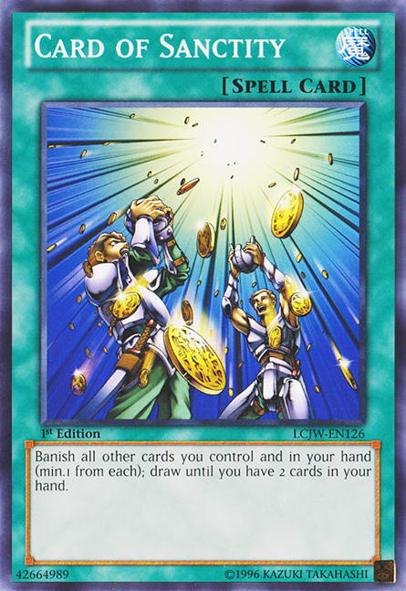 Card of Sanctity [LCJW-EN126] Common | Dragon's Lair Comics and Fantasy Houston TX