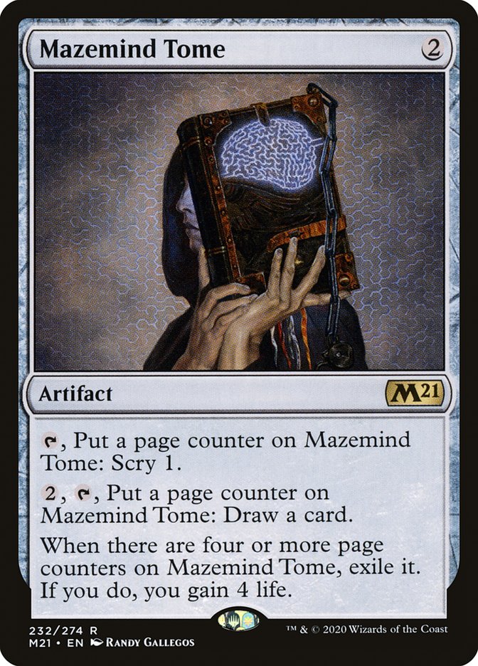 Mazemind Tome [Core Set 2021] | Dragon's Lair Comics and Fantasy Houston TX