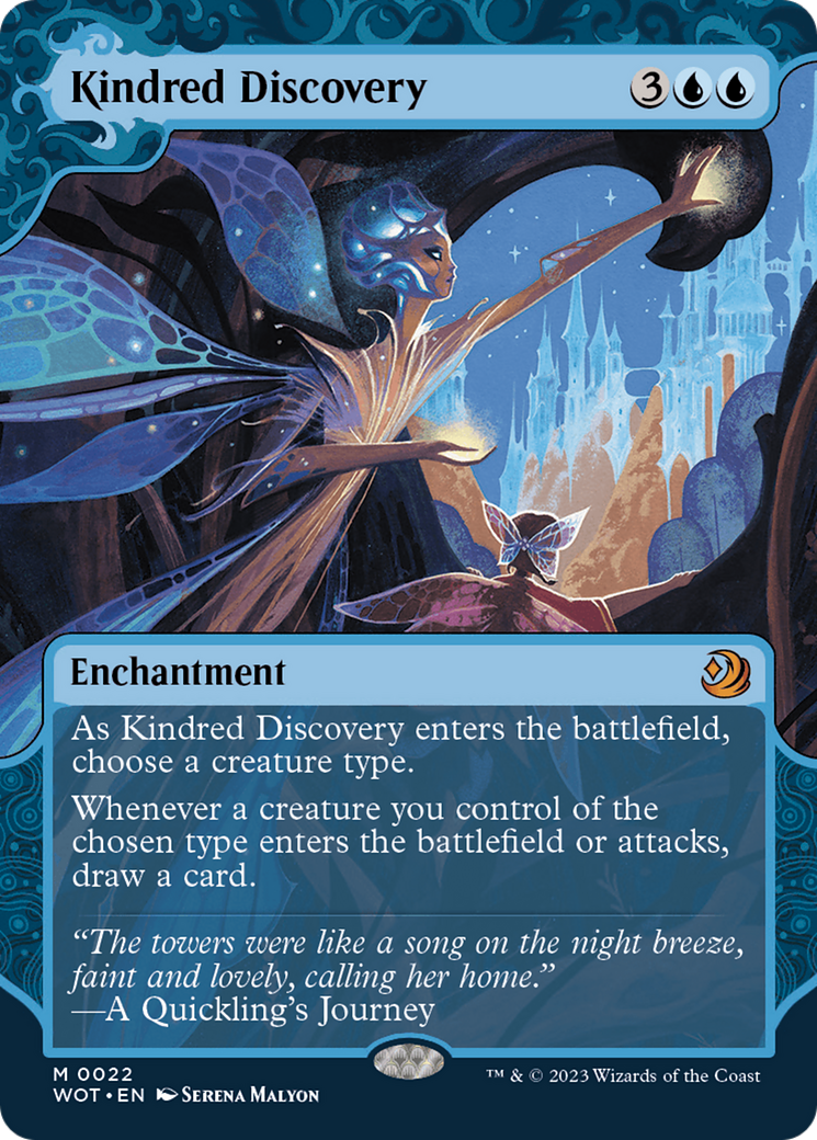Kindred Discovery [Wilds of Eldraine: Enchanting Tales] | Dragon's Lair Comics and Fantasy Houston TX