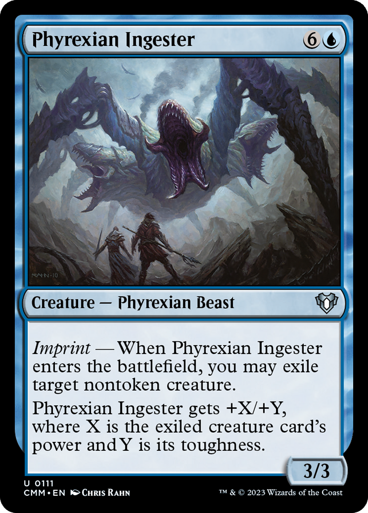Phyrexian Ingester [Commander Masters] | Dragon's Lair Comics and Fantasy Houston TX