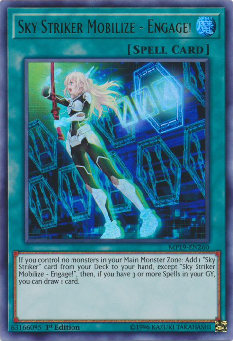 Sky Striker Mobilize - Engage! [MP19-EN260] Ultra Rare | Dragon's Lair Comics and Fantasy Houston TX