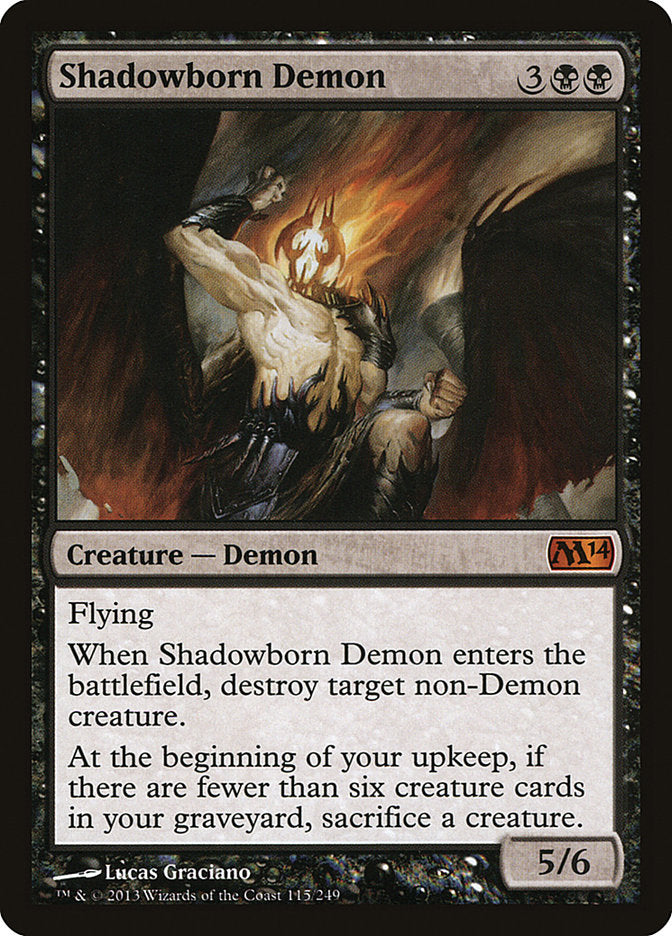 Shadowborn Demon [Magic 2014] | Dragon's Lair Comics and Fantasy Houston TX