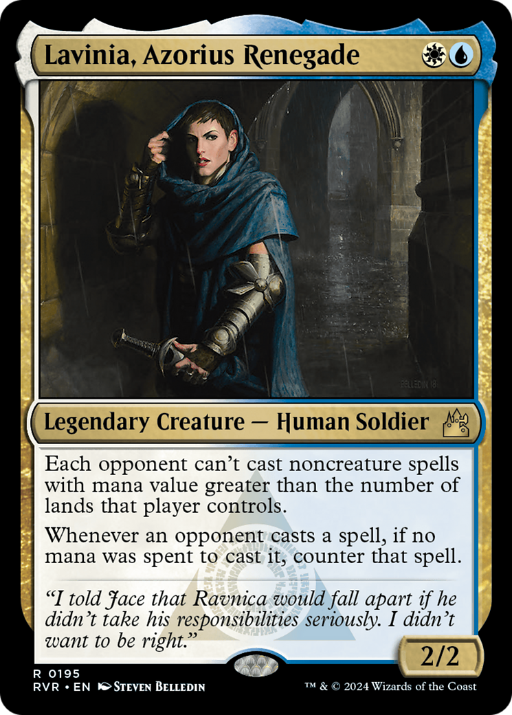 Lavinia, Azorius Renegade [Ravnica Remastered] | Dragon's Lair Comics and Fantasy Houston TX