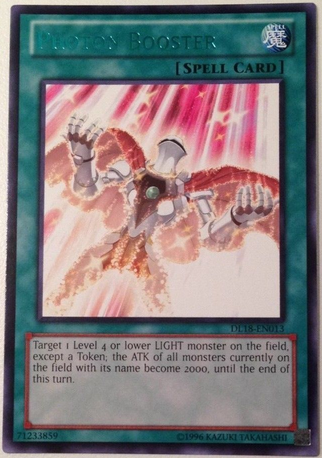 Photon Booster (Green) [DL18-EN013] Rare | Dragon's Lair Comics and Fantasy Houston TX